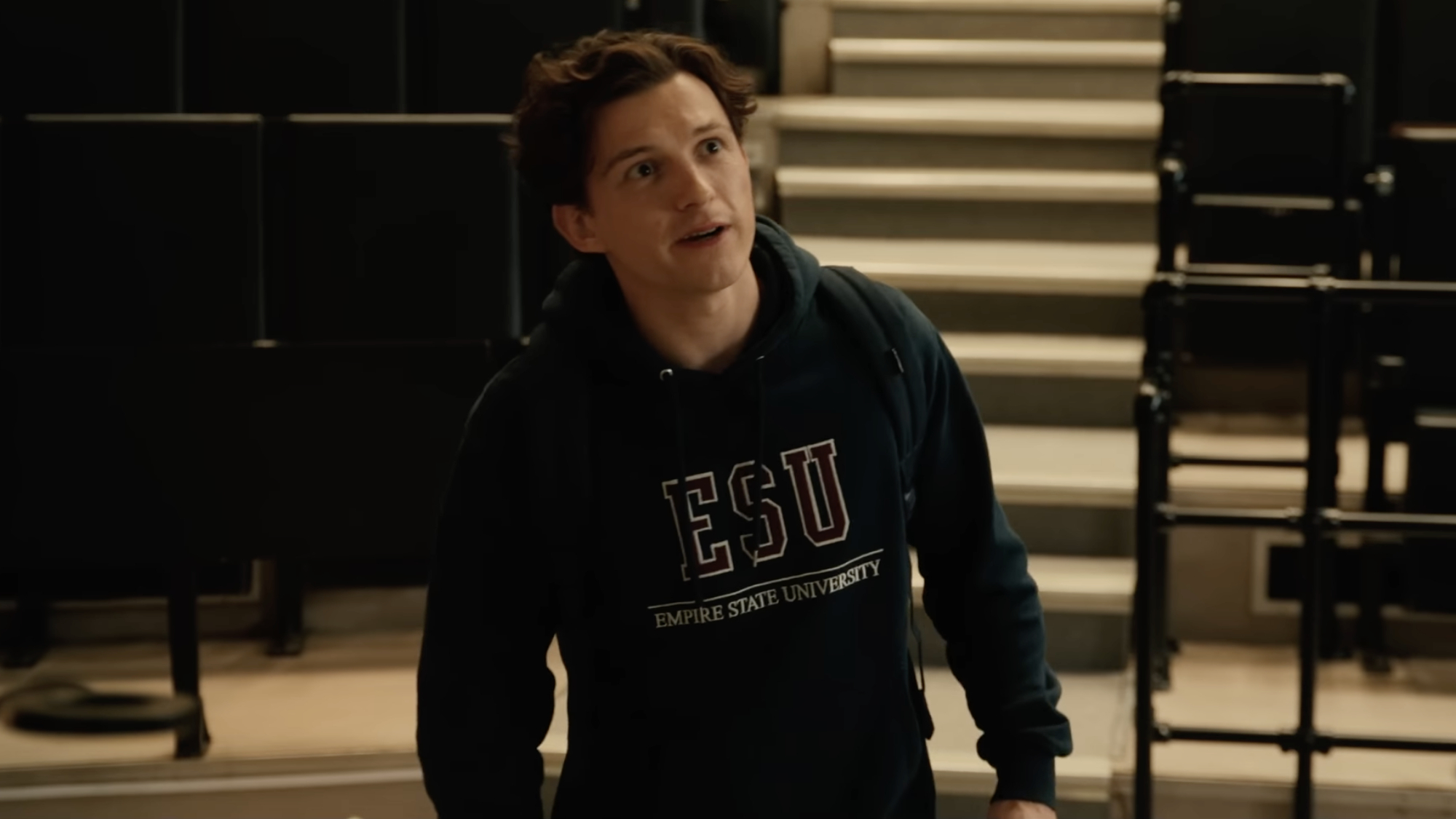 Tom Holland as Peter Parker in Spider-Man: brand New Day trailer.