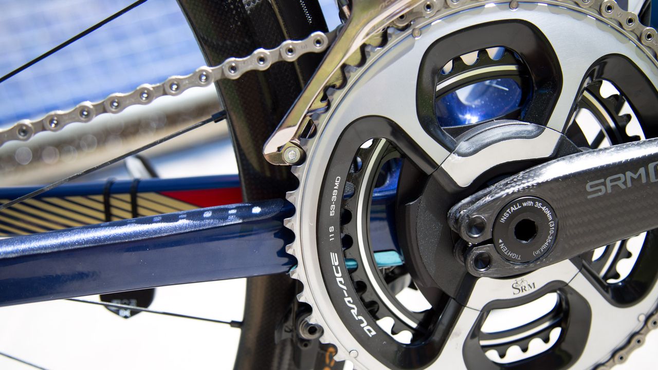 Visconti opts for 53-39 chainrings