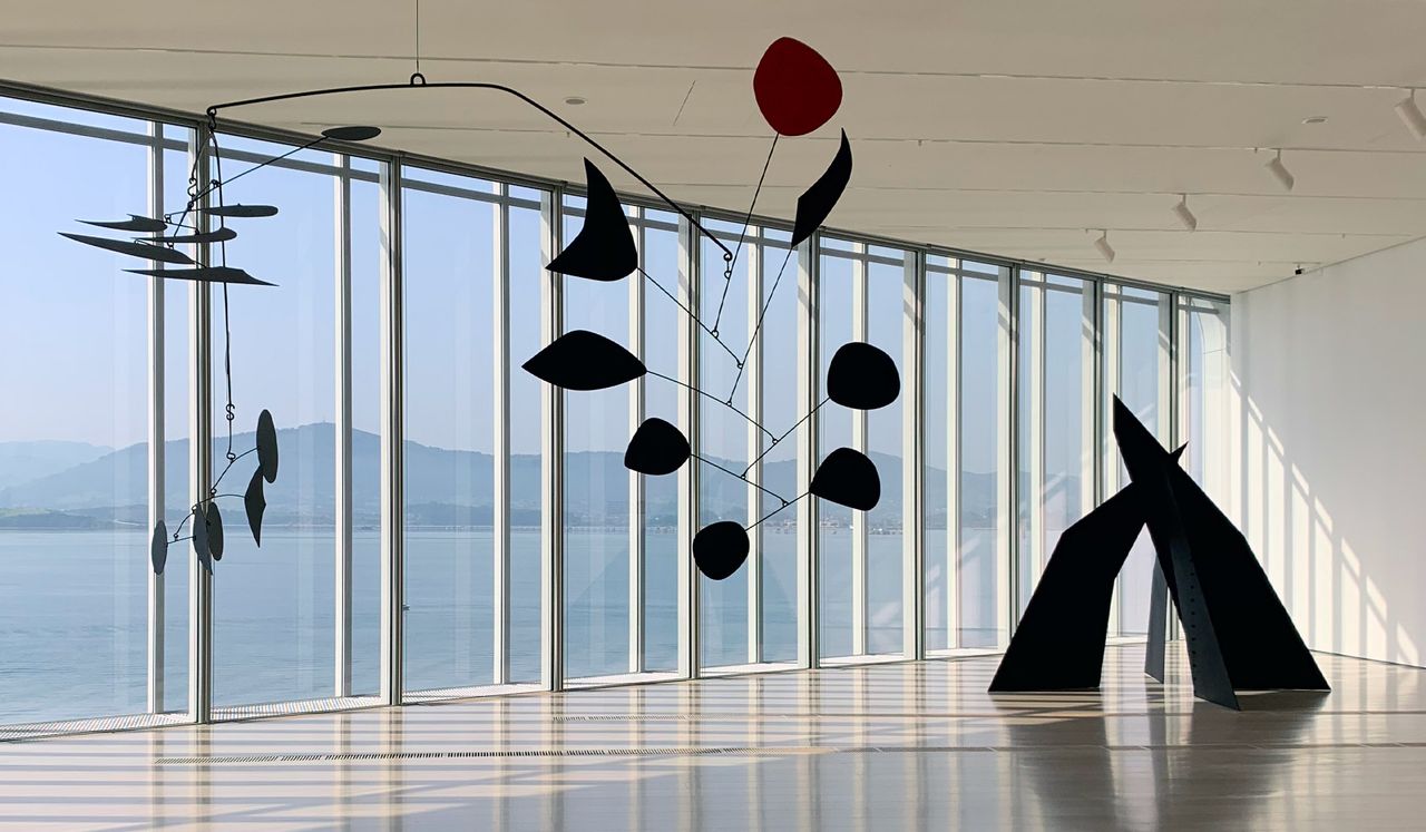 Sculptures at Alexander Calder at Centro Botin, Santander