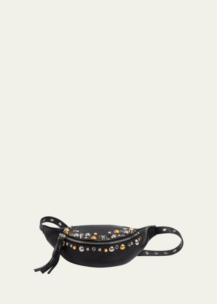 Men&#039;s Nellcote Studded Leather Belt Bag