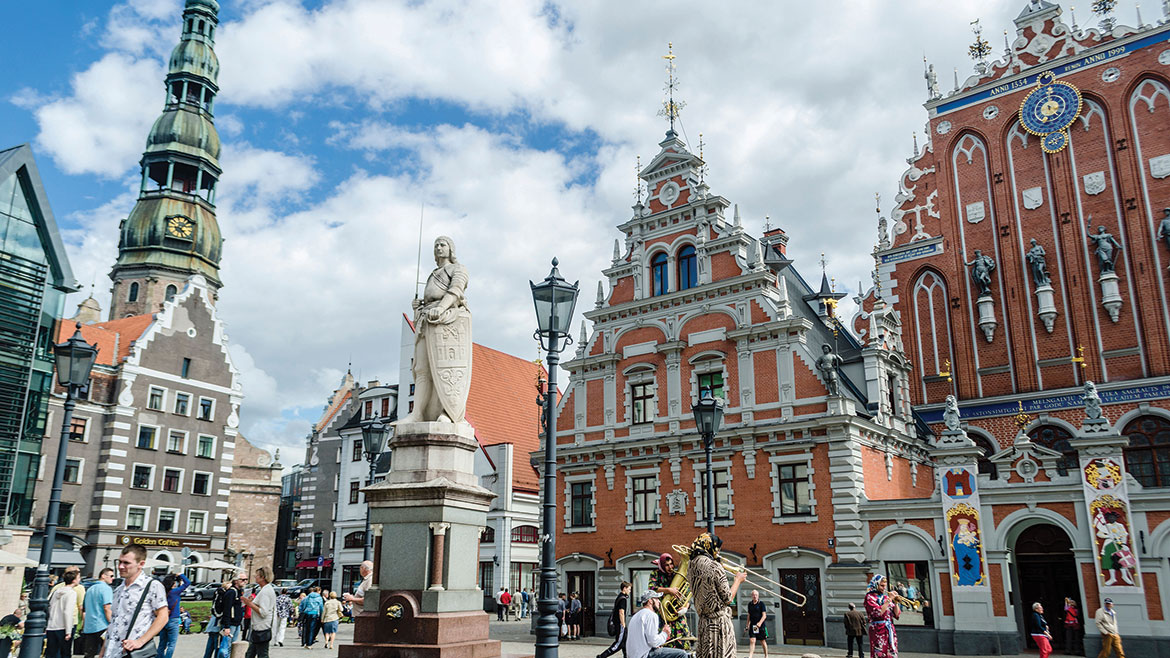Riga&amp;rsquo;s medieval old town