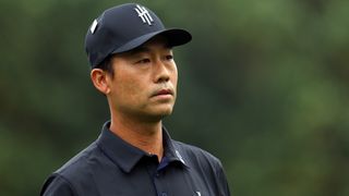 Kevin Na during the first round of the 2023 Masters