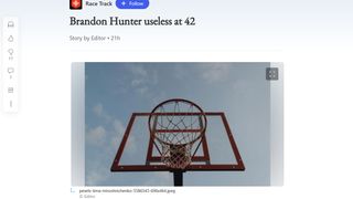 Microsoft Start aggregated an AI-generated article from sports news site Race Track that referred to a recently deceased NBA player as 'useless'. The article was reposted and shared on Microsoft's MSN news portal.