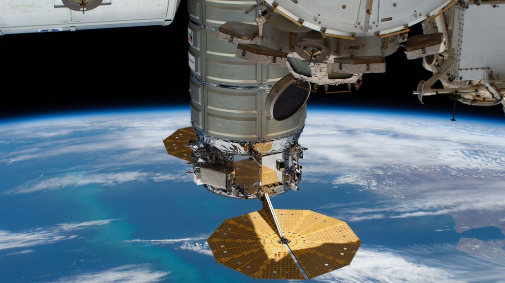 Cygnus cargo ship boosts International Space Station's orbit | Space