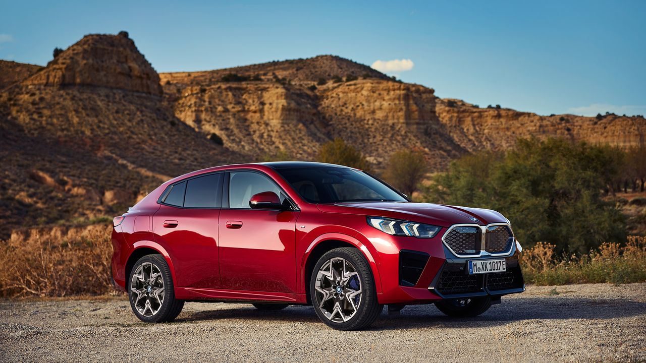 BMW iX2 all-electric sports activity coupe