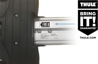 New Thule Sprint units that do not need to be recalled have a 'Bring It' logo