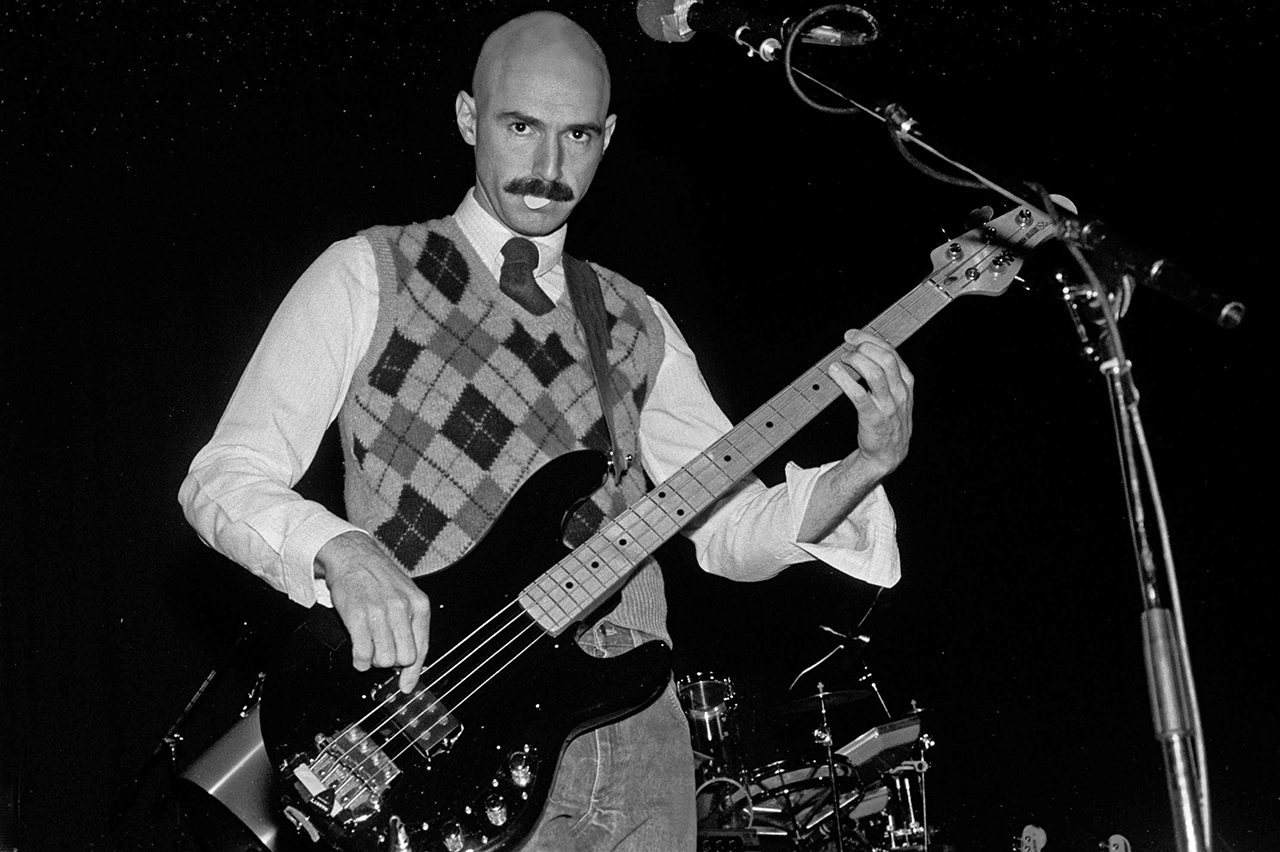 Tony Levin at the Park West in Chicago, Illinois, November 10, 1981.