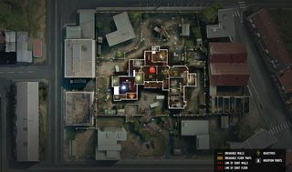The Clubhouse map's ground floor