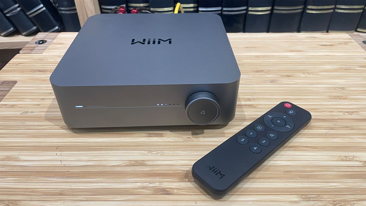 WiiM Amp Pro streaming amplifier