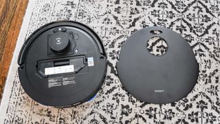 Ecovacs Deebot T30s vacuum on floor