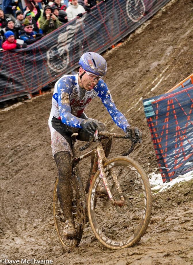 Jeremy Powers (USA) lost a lot of ground early in the race