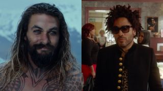 Jason Momoa and Lenny Kravitz