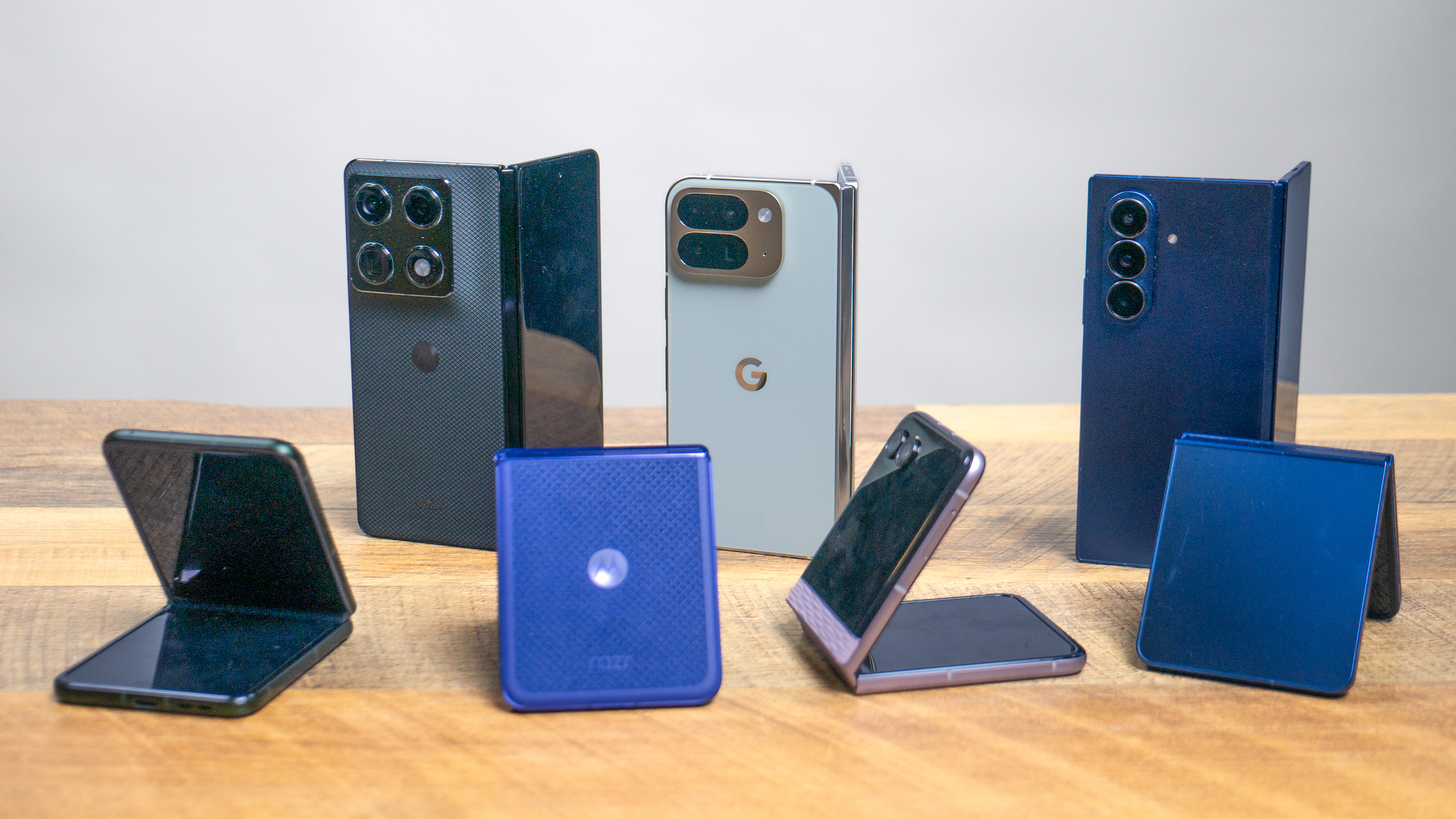 A selection of the best foldable phones
