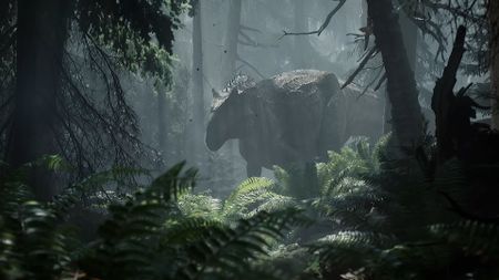 An allosaurus in The Lost Wild