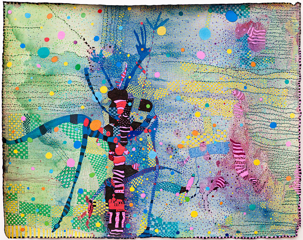 Colourful abstract artwork