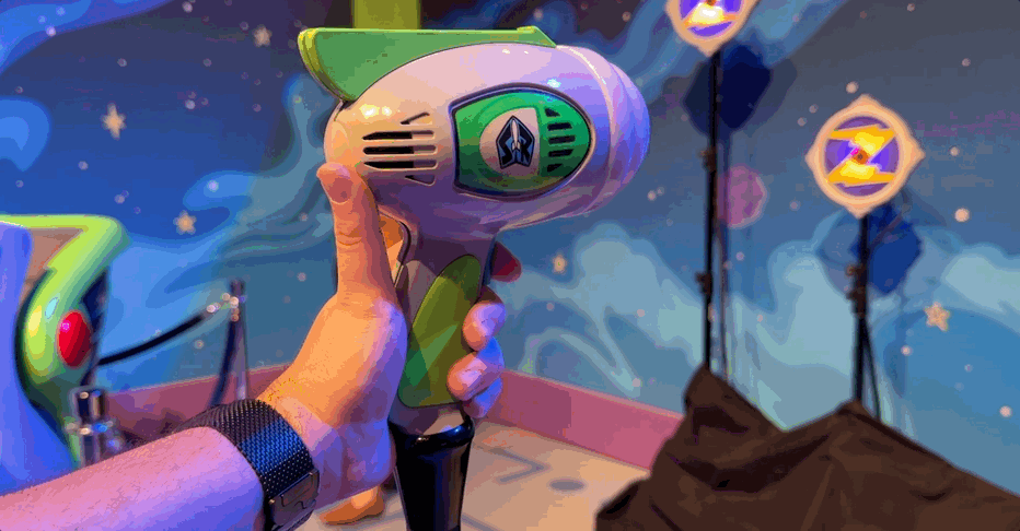 Buzz Lightyear Space Ranger Spin new blaster