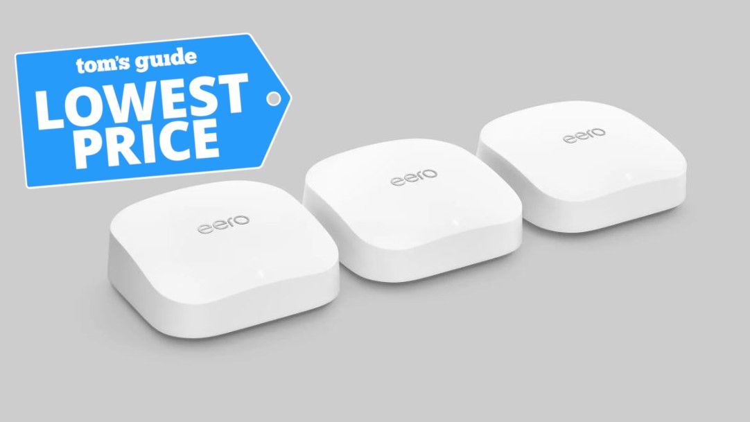 Eero Pro 6E with a Tom&#039;s Guide deal tag