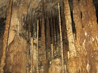 Borneo cave stalagmites