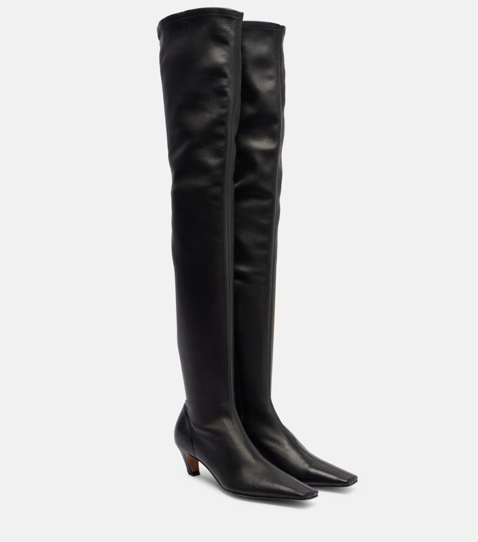 Khaite, Arizona 50 leather over-the-knee boots