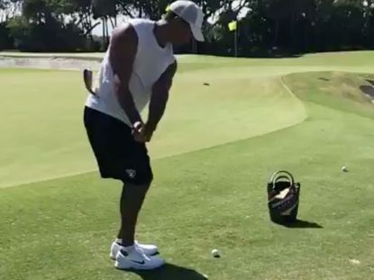 Tiger Woods Posts Video Practicing