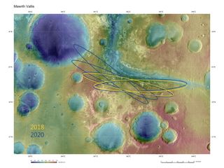 ExoMars Candidate Landing Site Mawrth Vallis