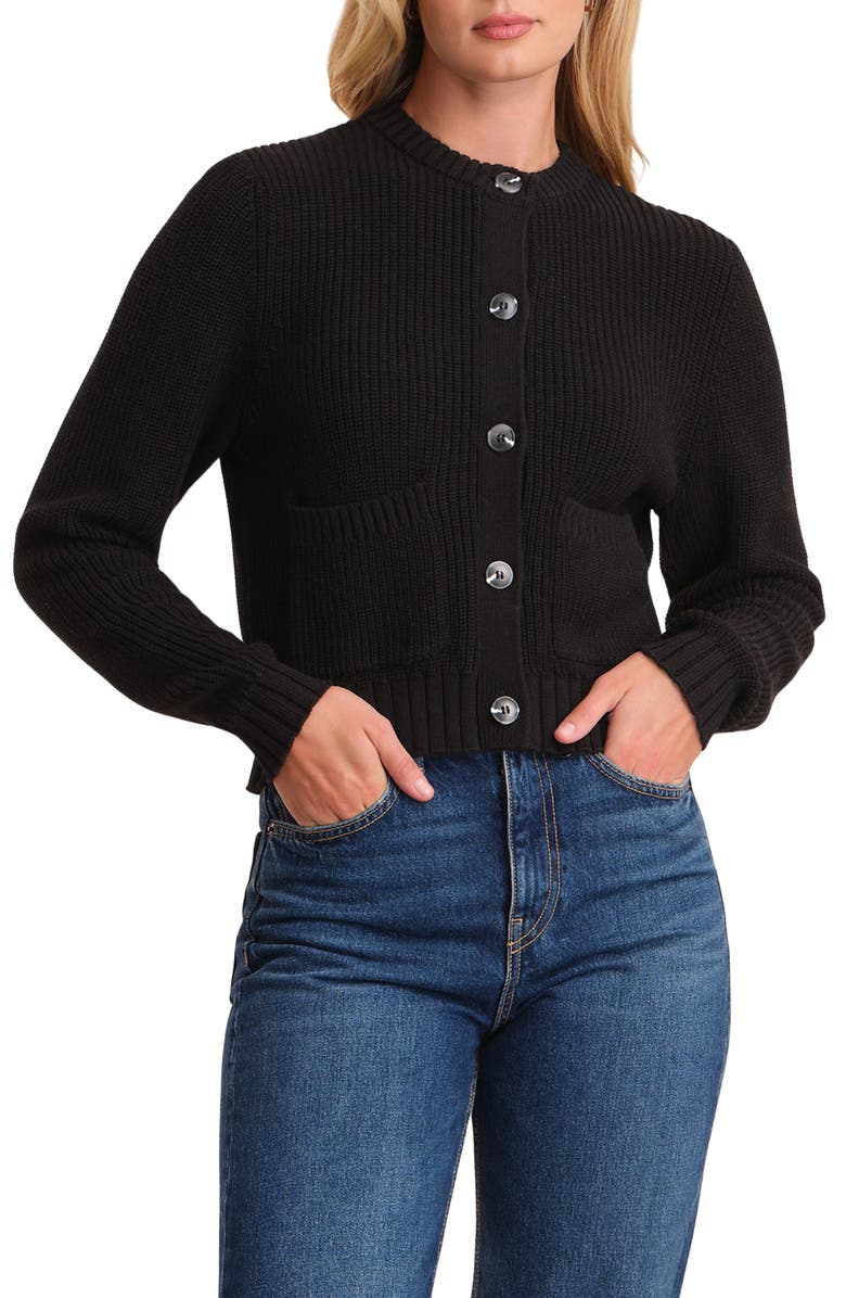 Palmer Crewneck Cotton Cardigan