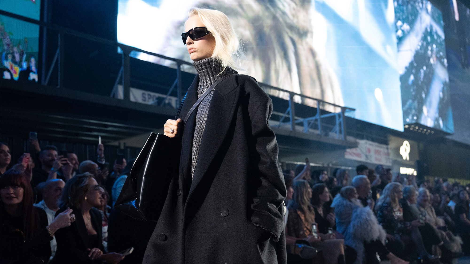 Gucci runway in New York.