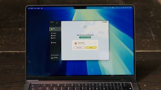 Norton VPN running on a Macbook Pro