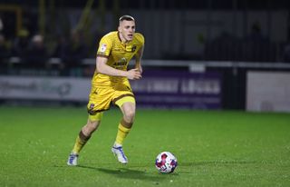 Sutton United season preview 2023/24 Ben Goodliffe of Sutton United in action during the Sky Bet League Two between Sutton United and Northampton Town at VBS Community Stadium on April 18, 2023 in Sutton, England. (Photo by Pete Norton/Getty Images)