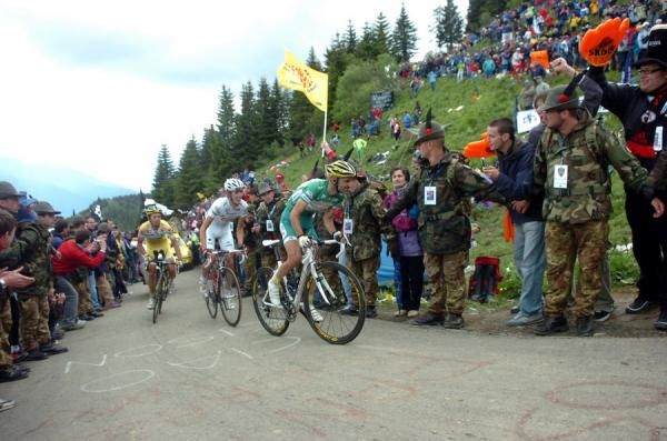 Andy Schleck rode a strong 2007 Giro, narrowly beaten by Danilo Di Luca.