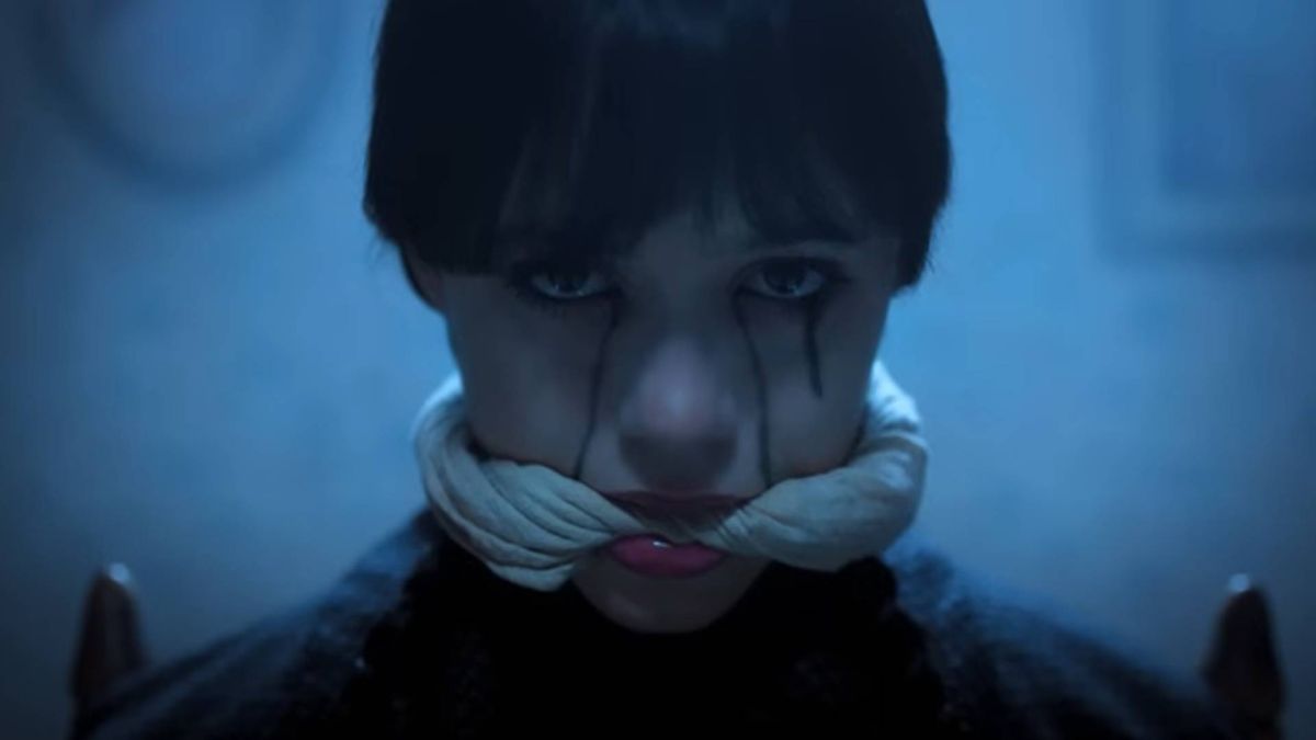 Wednesday season 2 doesn't drop a trailer at Netflix Tudum, but does reveal 6 minutes of footage of Jenna Ortega trying to trap a serial killer