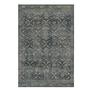 Frances Vintage Teal Blue Rug