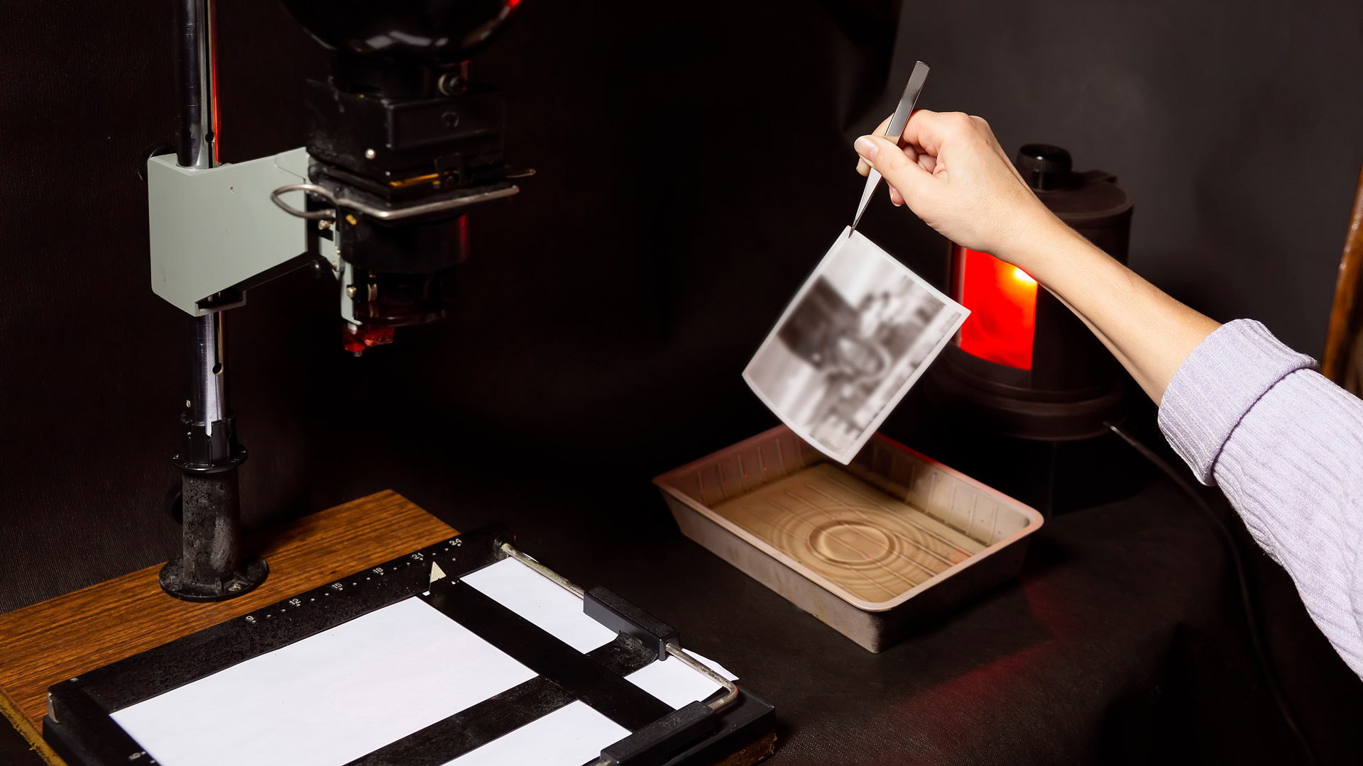 A darkroom