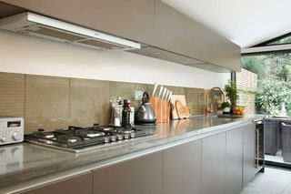 industrial glazed kitchen extension kitchen units interior