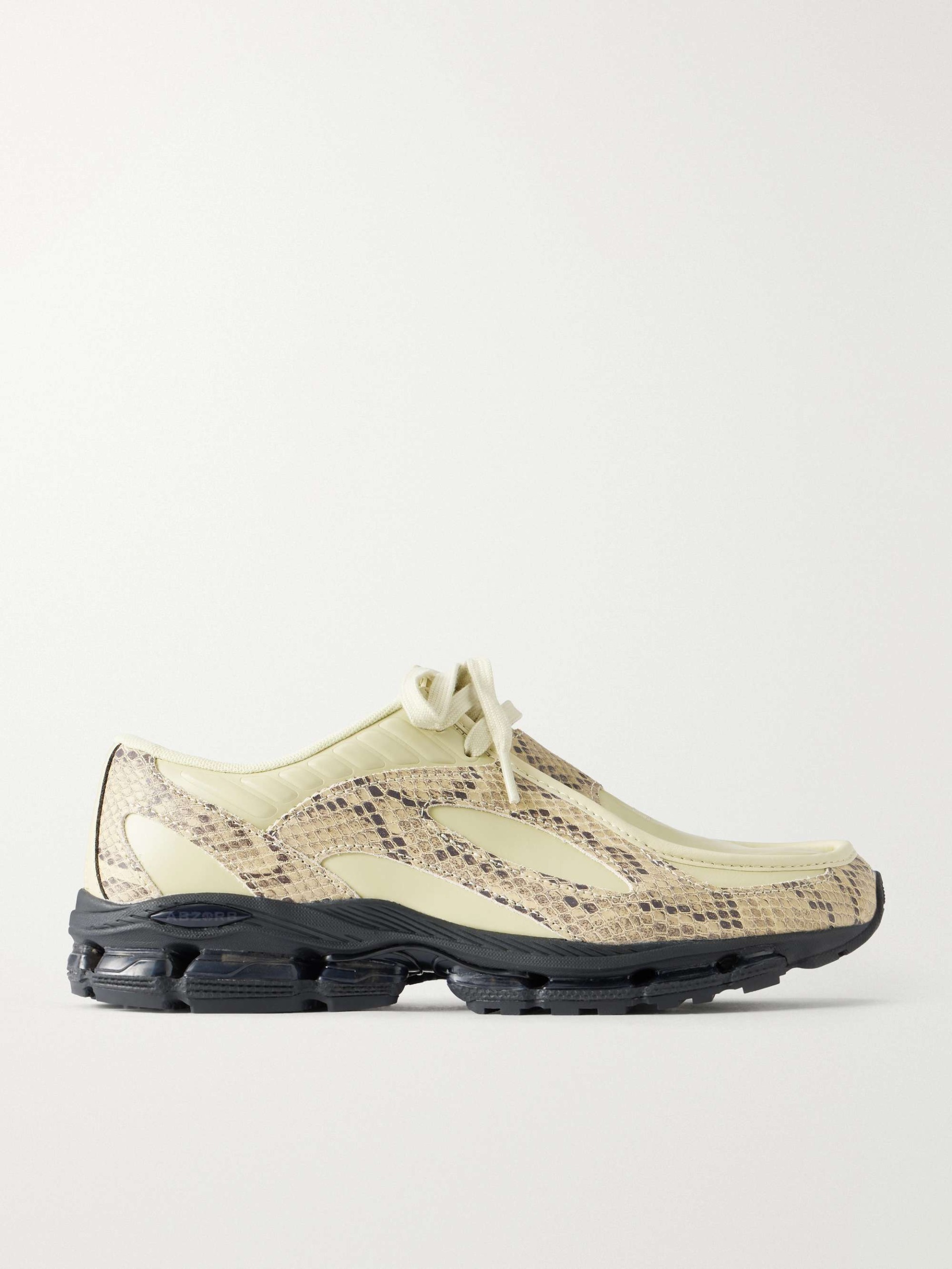 1890 Abzorb Snake-Print Leather Sneakers