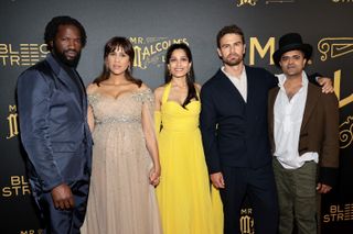 Sope Dirisu, Zawe Ashton, Freida Pinto,Theo James and Divian Ladwa attend "Mr. Malcolm's List" New York Premiere