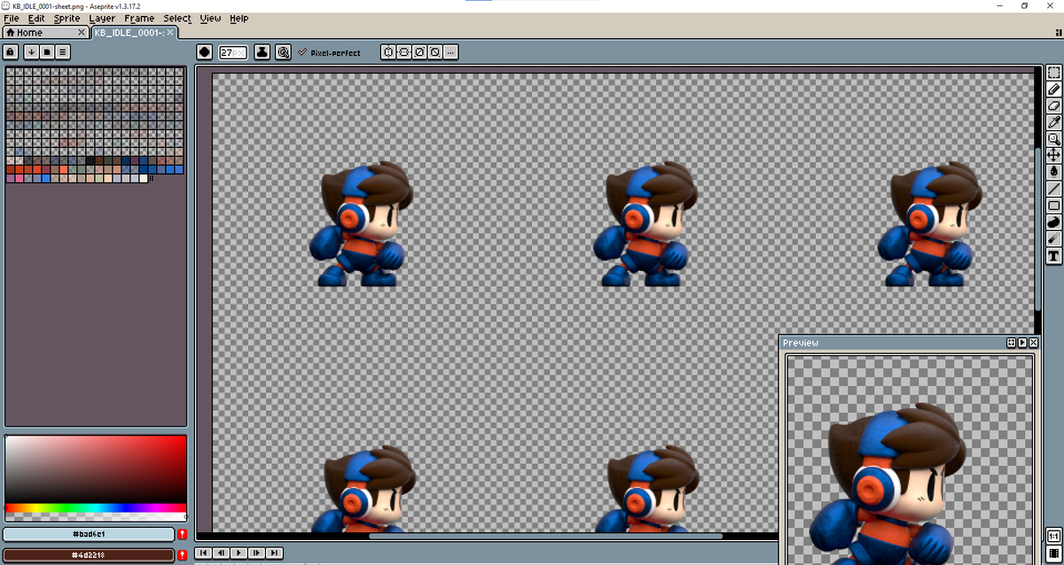 2D retro game screens