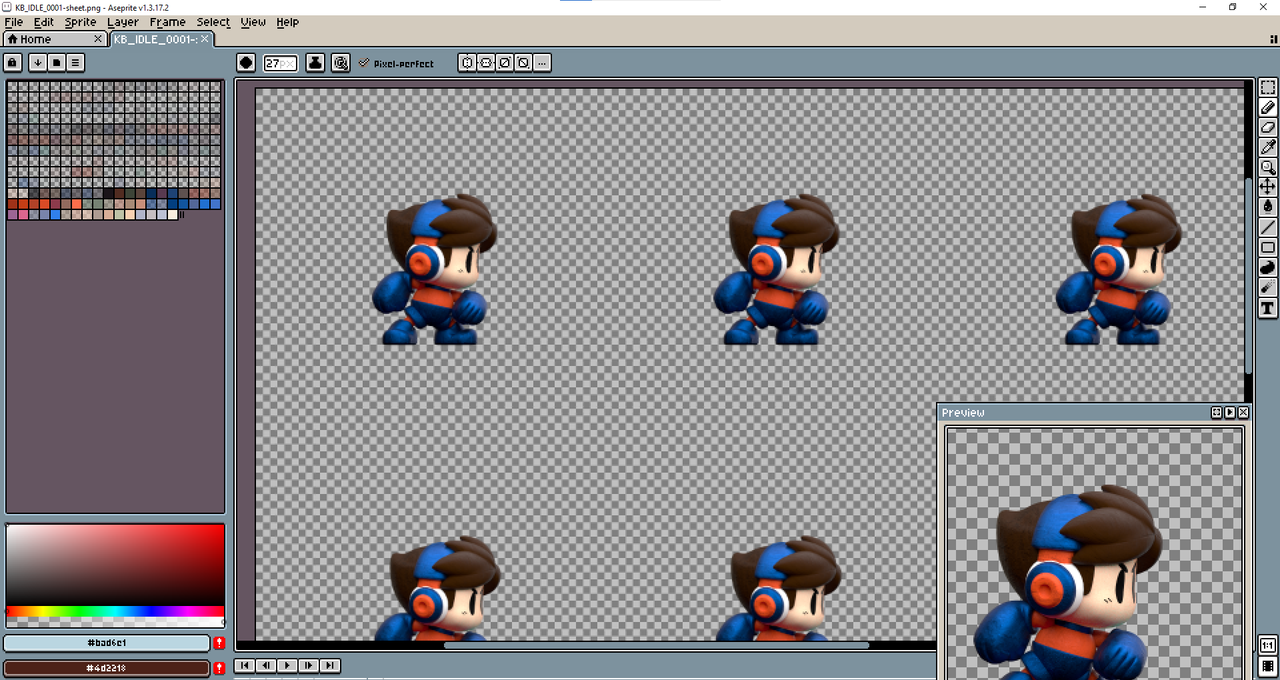 2D retro game screens