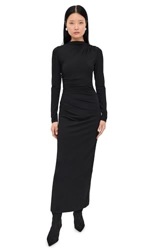 Lioness Women's Contour Maxi Dress, Onyx, M