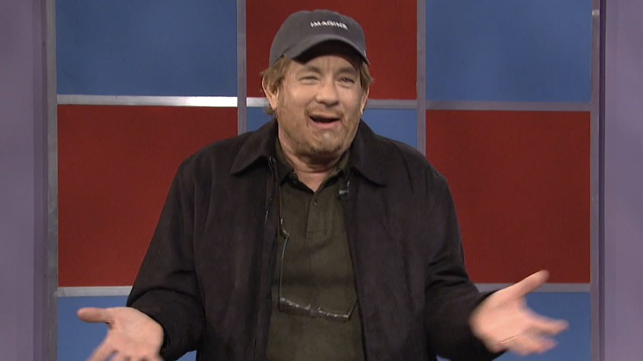 Tom Hanks as Ron Howard on SNL