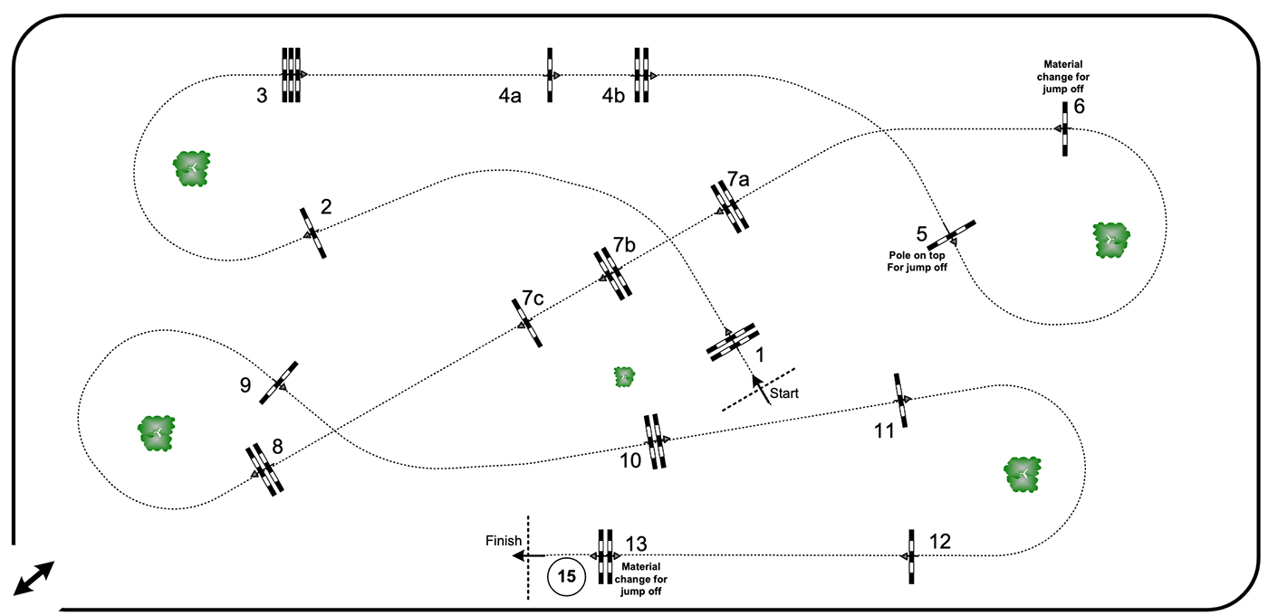 Royal Windsor Horse Show grand prix course plan