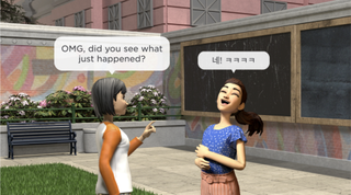 Roblox offers live text translation