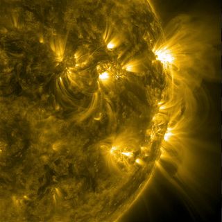 Waving Magnetic Loops on the Sun