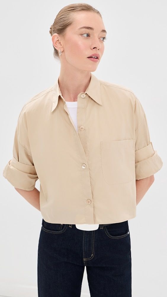 Next Ex Button Down Shirt - Sandstone
