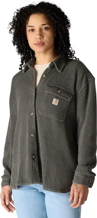 Carhartt Oversized-fit Heavyweight Waffle Knit Shirt (Women's)