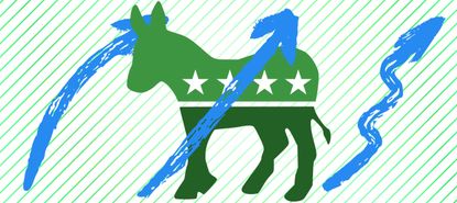 The Democratic logo.