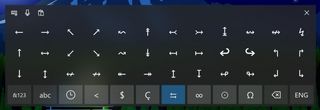 New Touch Keyboard Symbols
