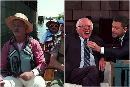 Jimmy Kimmel, Bernie Sanders, Bill Murray