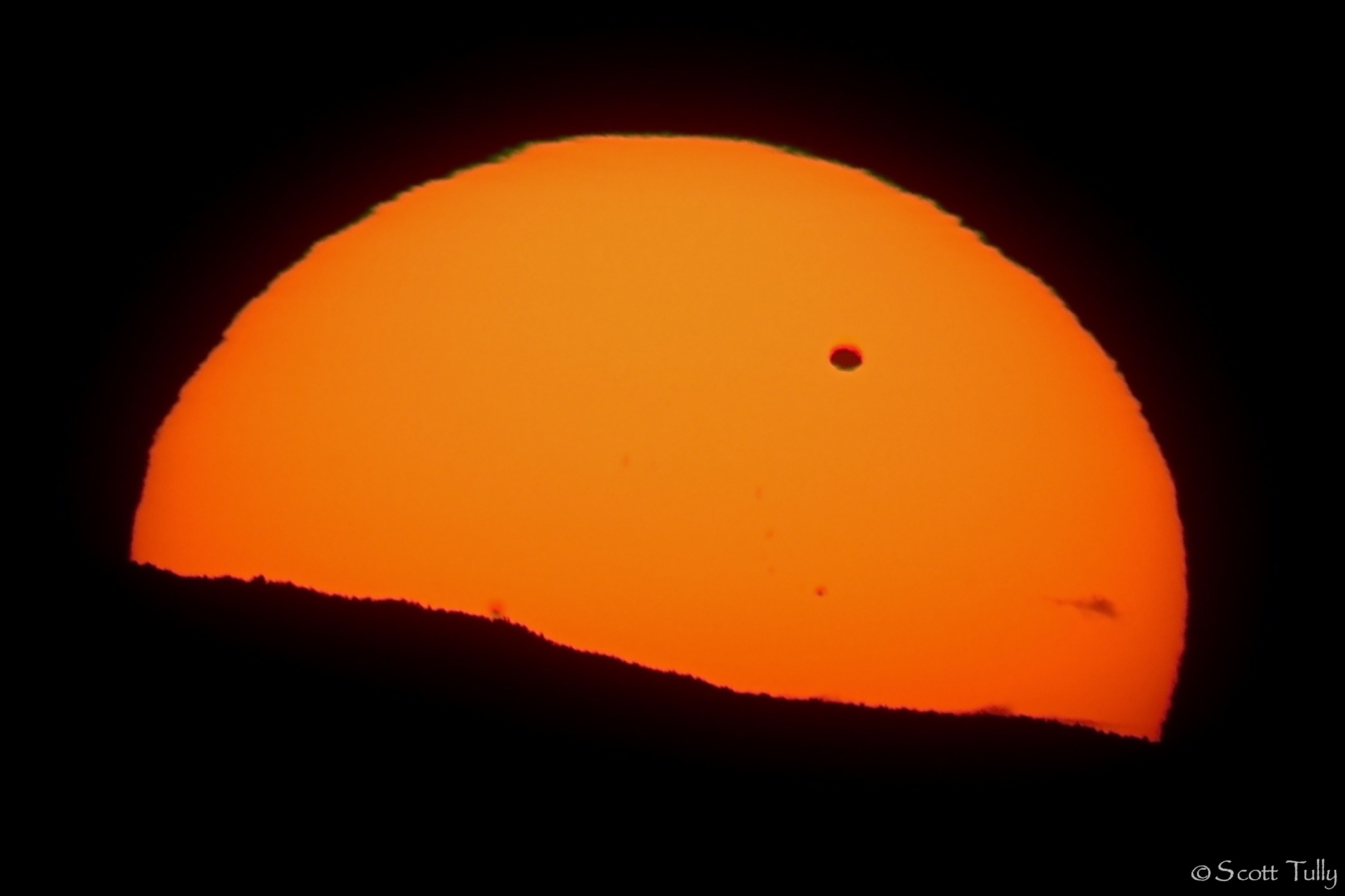 Venus Transit at Mohawk Mountain
