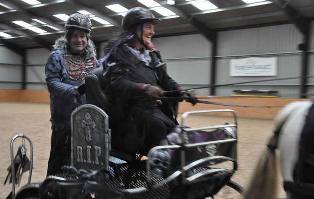 Emily Ham bog: Winners of the Halloween fancy dress for dressage